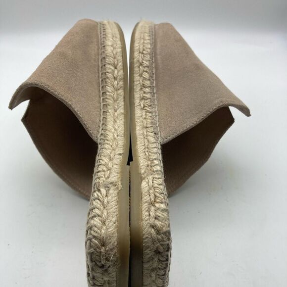 Gaimo Anthropologie Suede/Leather Espadrille Size 10,5 Handymade in Spain - Picture 5 of 8